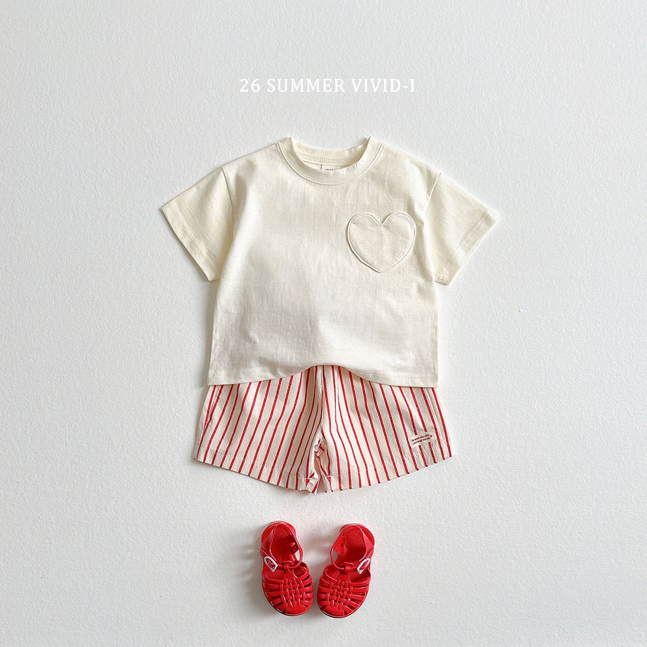 【PREORDER受付終了、ご希望はお問い合わせください。】79.Heart Pocket ShortSleeve Tee