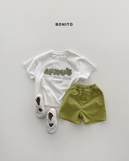 【PREORDER 4日間限定】7.cotton 5bu pants