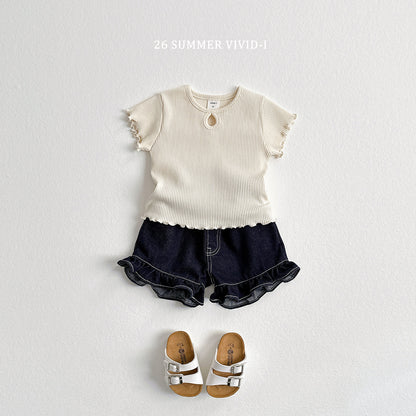 【PREORDER受付終了、ご希望はお問い合わせください。】81.Flare Hole ShortSleeve Tee