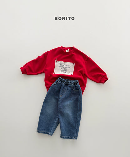 33.Remember Button Sweatshirt