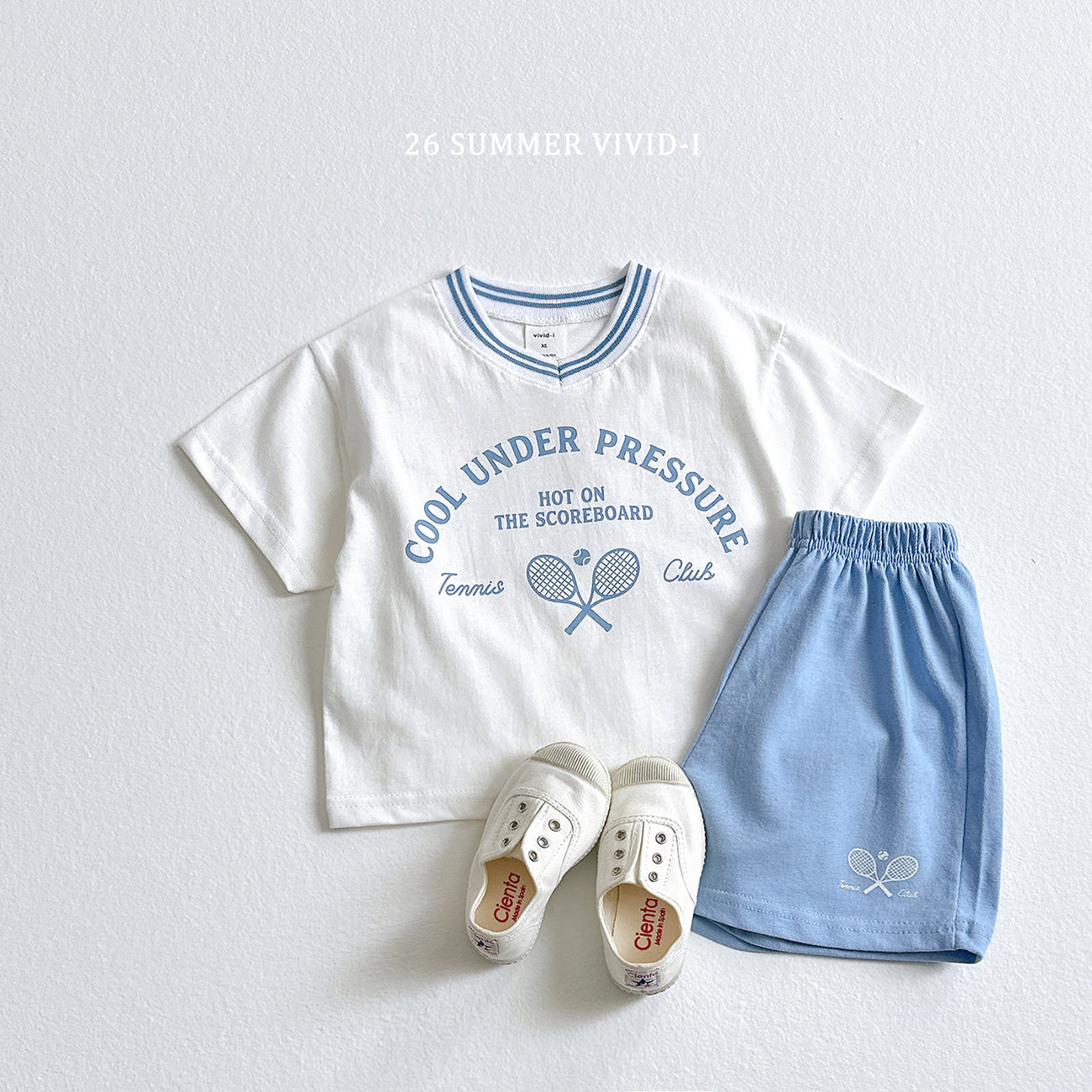 【PREORDER受付終了、ご希望はお問い合わせください。】93.VNeck Tennis Set