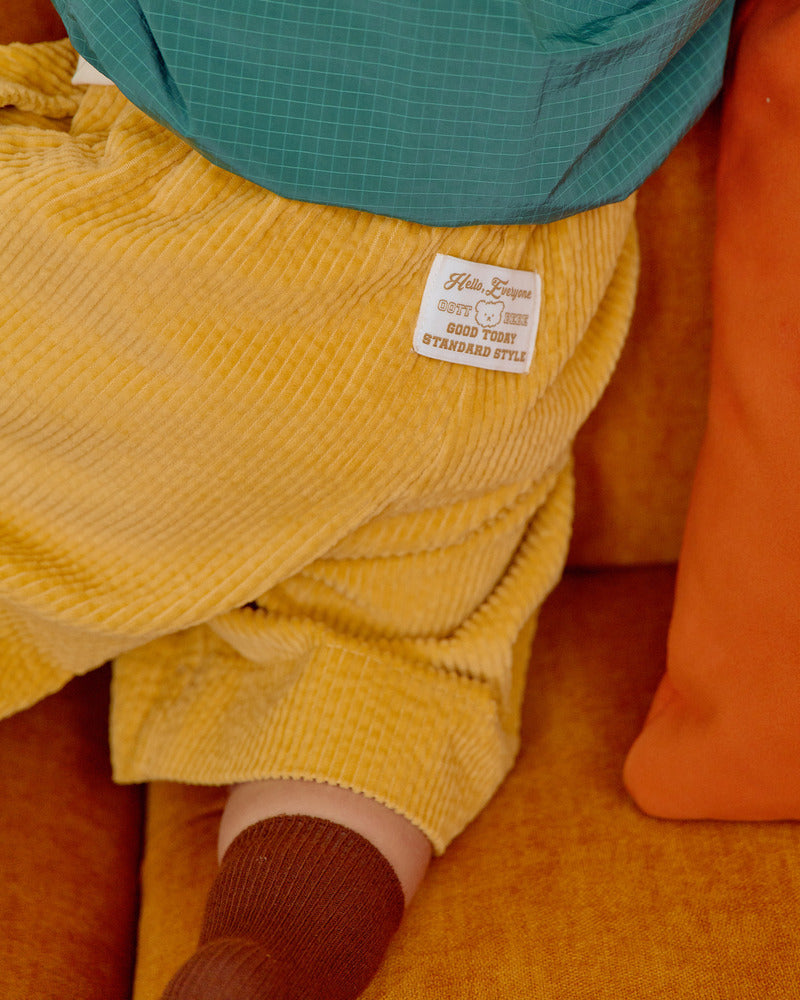 【PRE-ODER〆8.9(sun)】50.Big Corduroy Pants – 6/10 Length | oottbebe