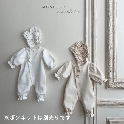 ｟送料無料｠【即納】Handmade knit bonnet