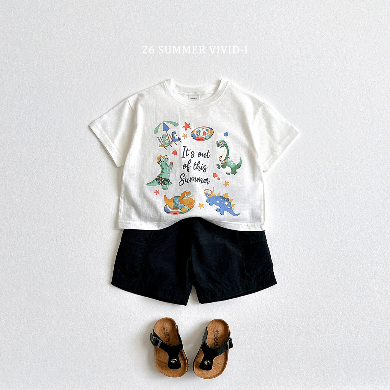 【PREORDER受付終了、ご希望はお問い合わせください。】47.Vacance Dino ShortSleeve Tee