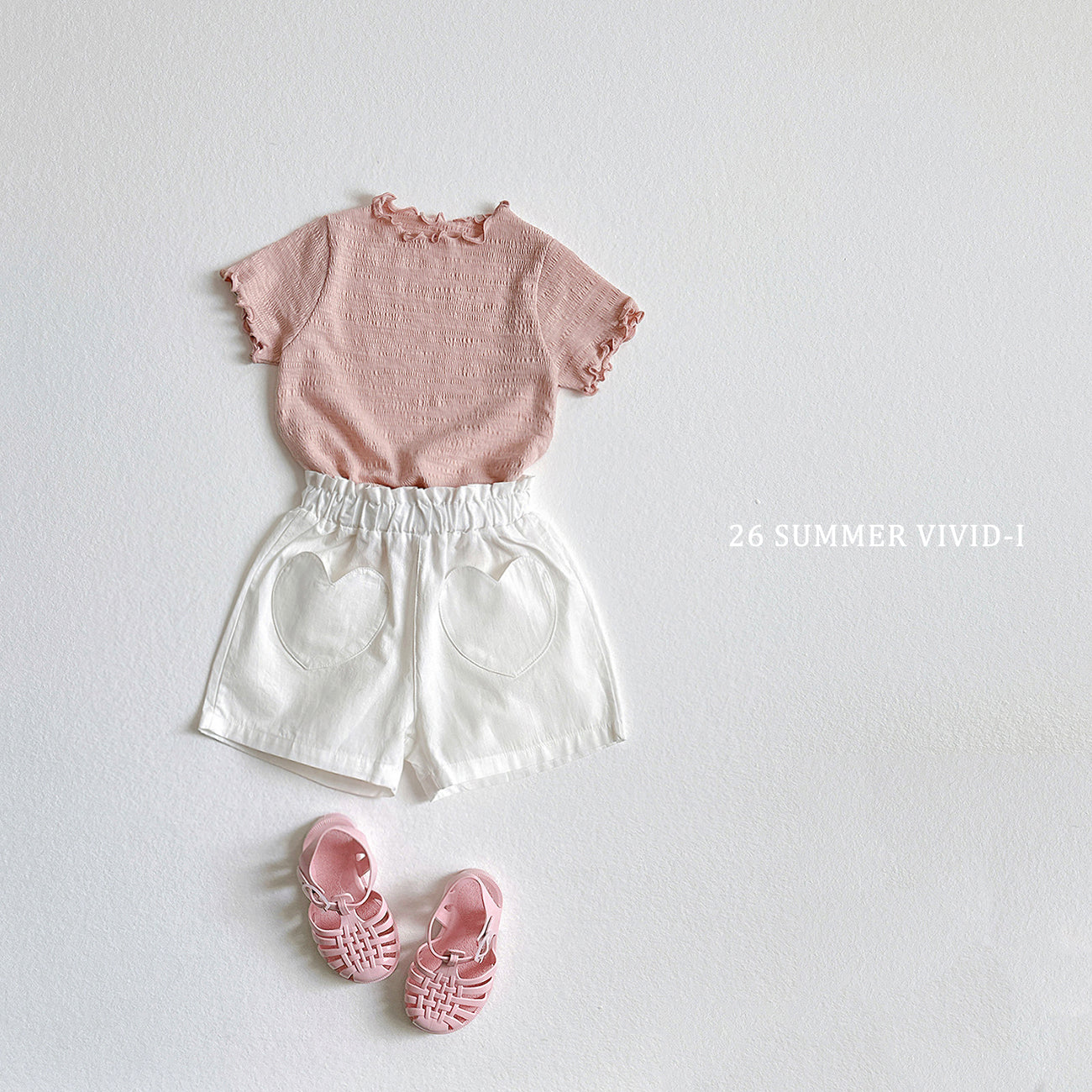 【PREORDER受付終了、ご希望はお問い合わせください。】25.Heart Pocket Shorts