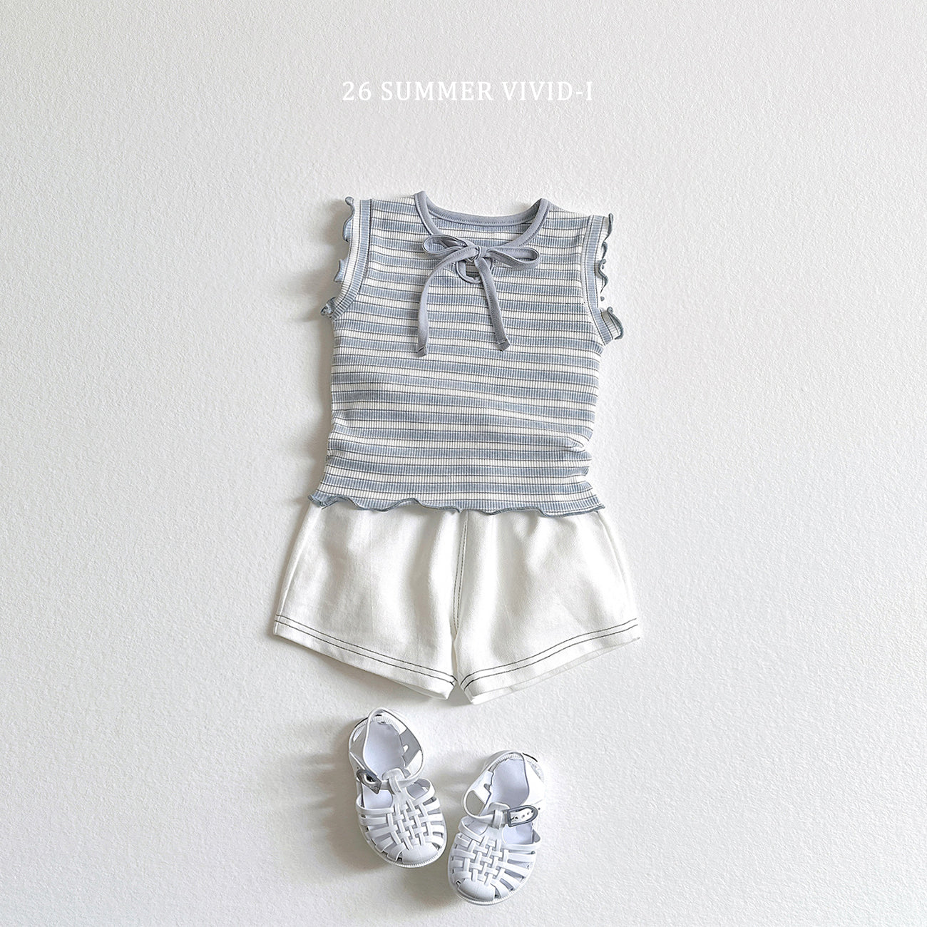 【PREORDER受付終了、ご希望はお問い合わせください。】13.Stretch Denim Shorts