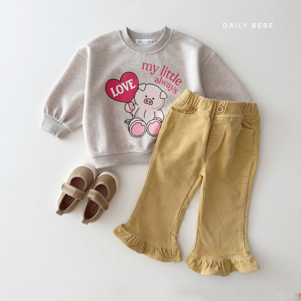 【秋のPRE-ODER 5%OFF】23.My Little Sweatshirt