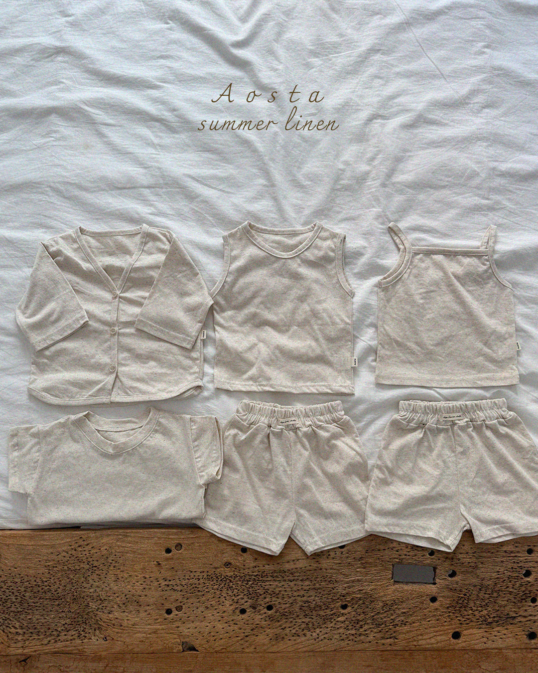 【PREORDER受付終了、ご希望はお問い合わせください。】38.Linen Short Sleeve T