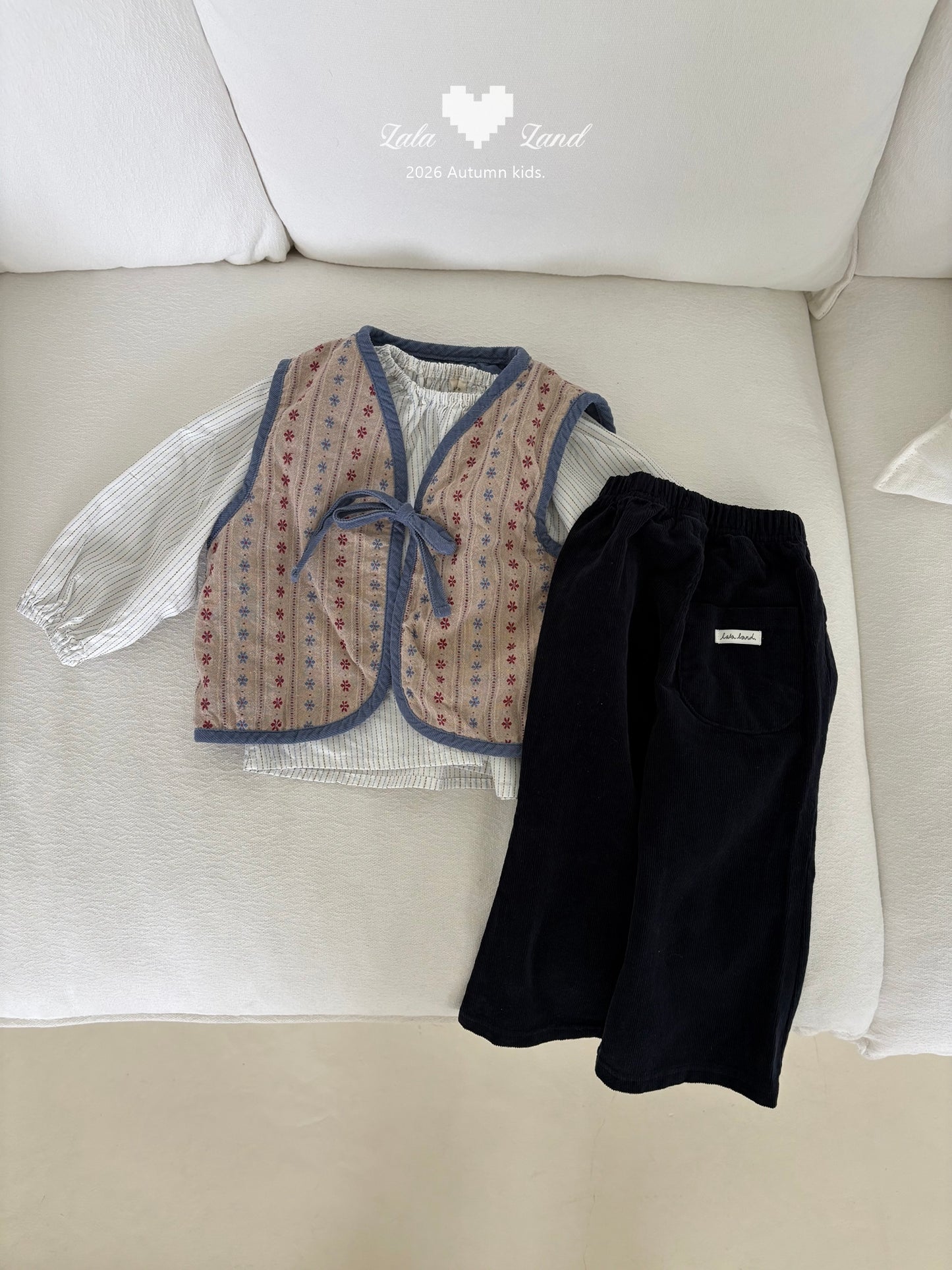 【PRE-ODER〆8.9(sun)】07.Hippie Reversible Vest | lalaland