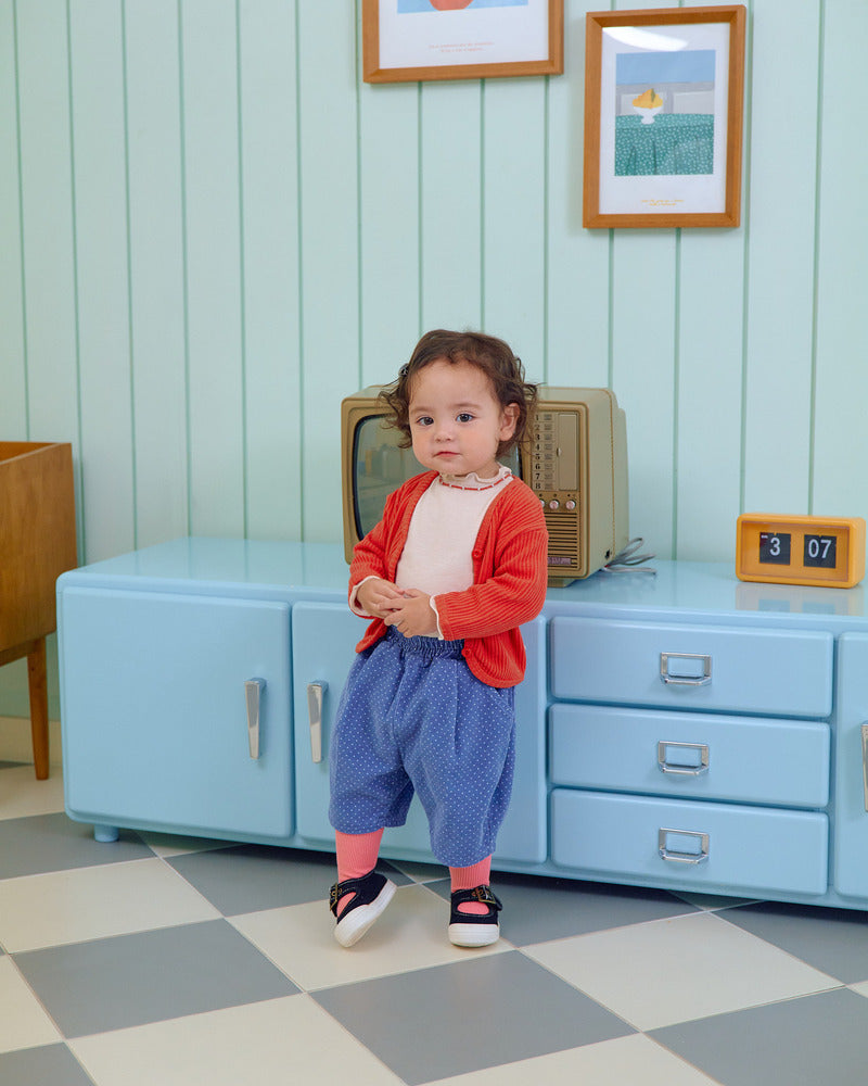 【PRE-ODER〆8.9(sun)】45.Petit Dot Pumpkin Pants – 6/10 Length | oottbebe