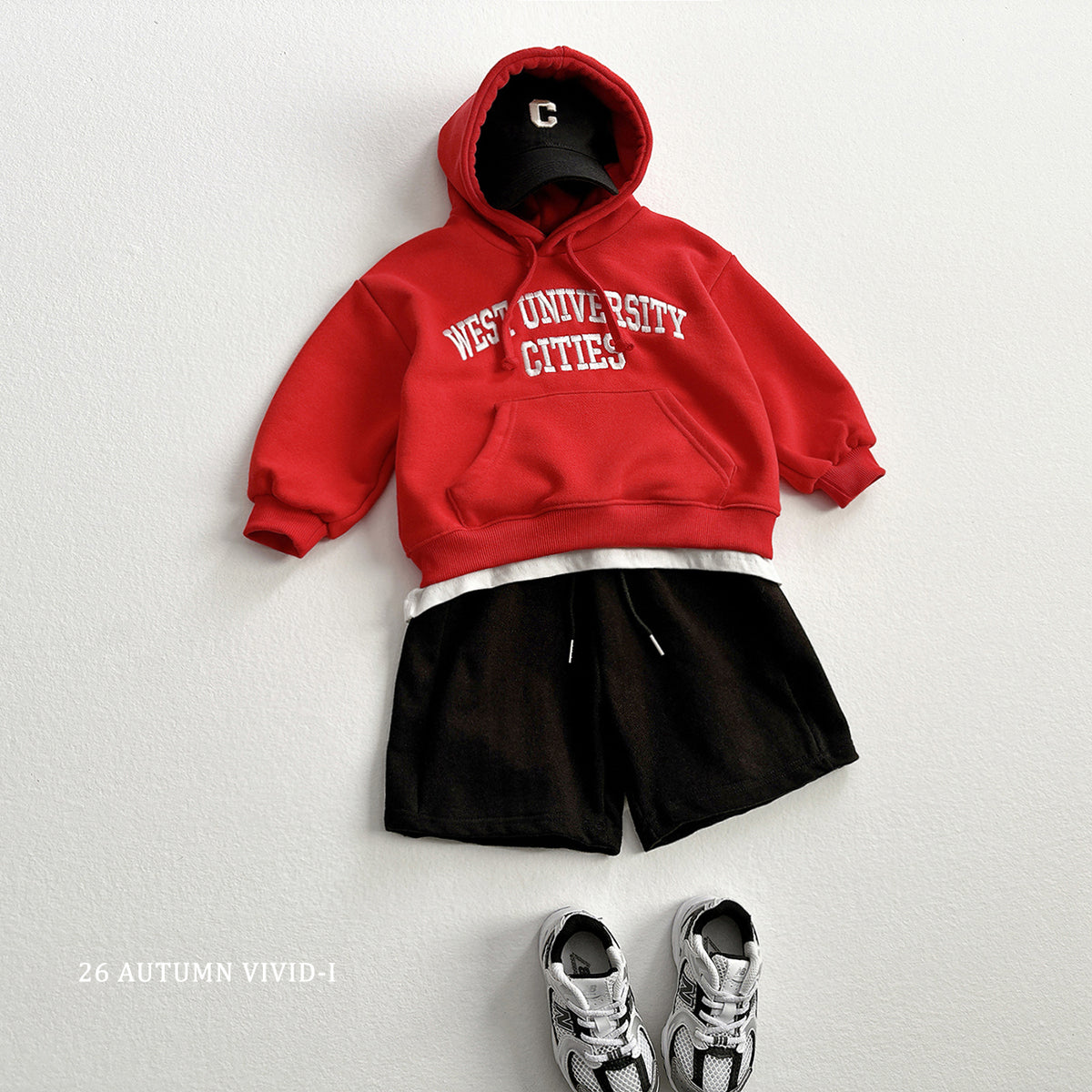【秋のPRE-ODER 5%OFF】66.West Hooded Sweatshirt