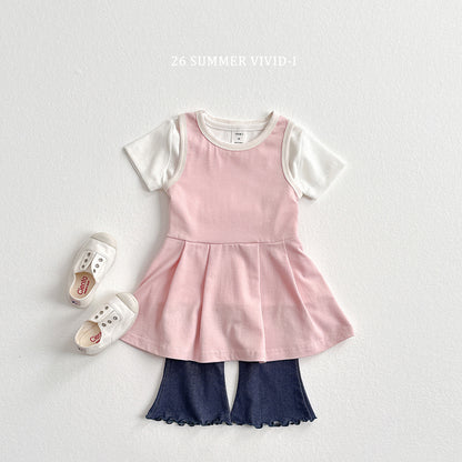 【PREORDER受付終了、ご希望はお問い合わせください。】29.Summer Indigo Bell 7分丈 Pants
