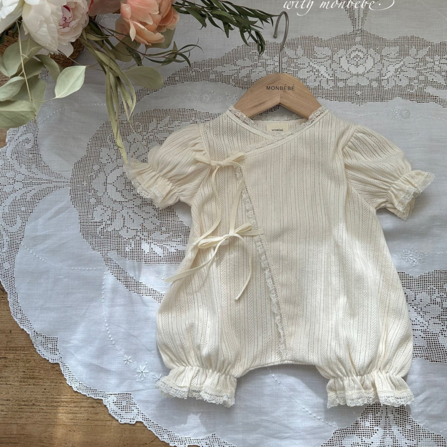 ｟送料無料｠【即納】退院着 / eyelet lace suit