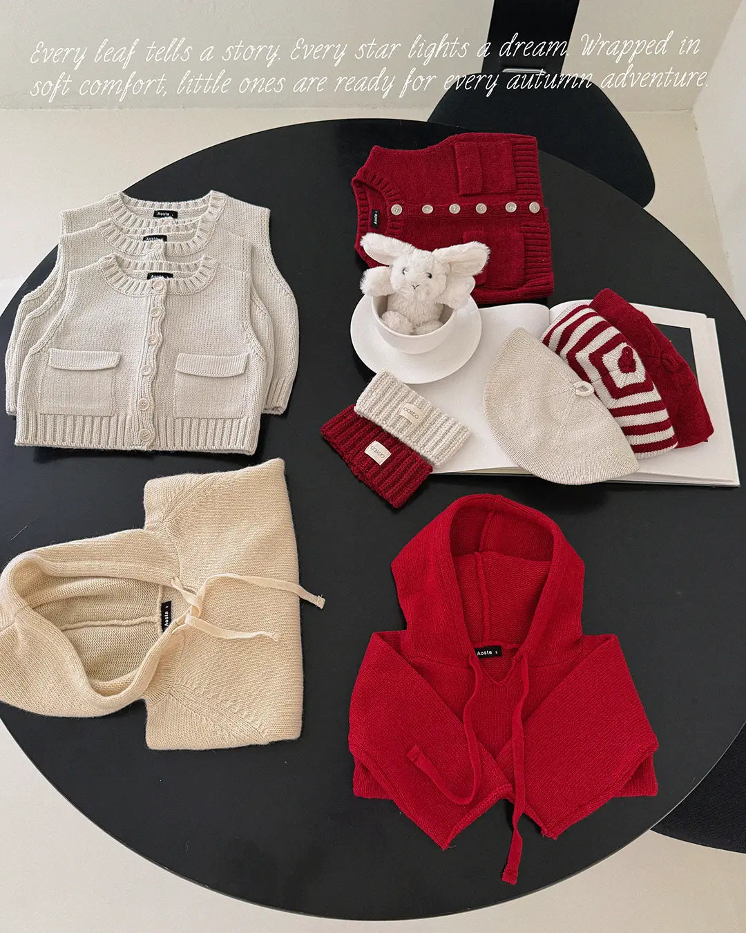 【秋のPRE-ODER 5%OFF】10.Knit Cookie Hoodie
