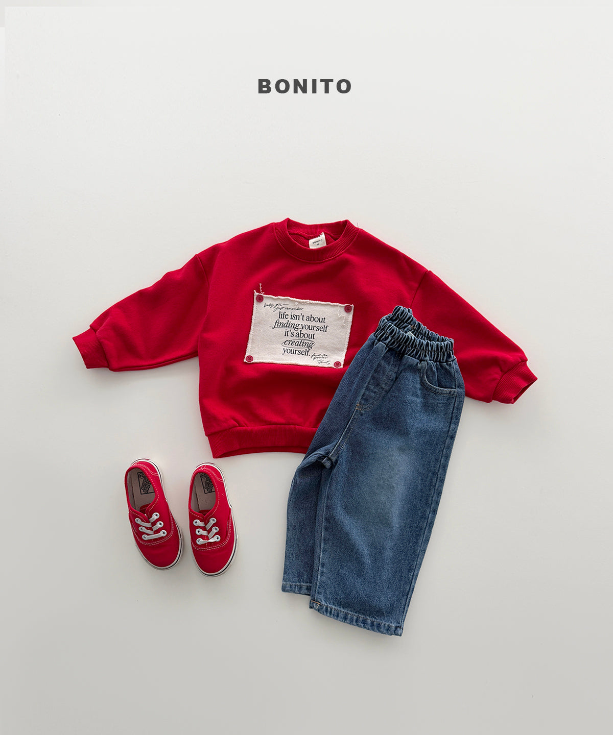 33.Remember Button Sweatshirt