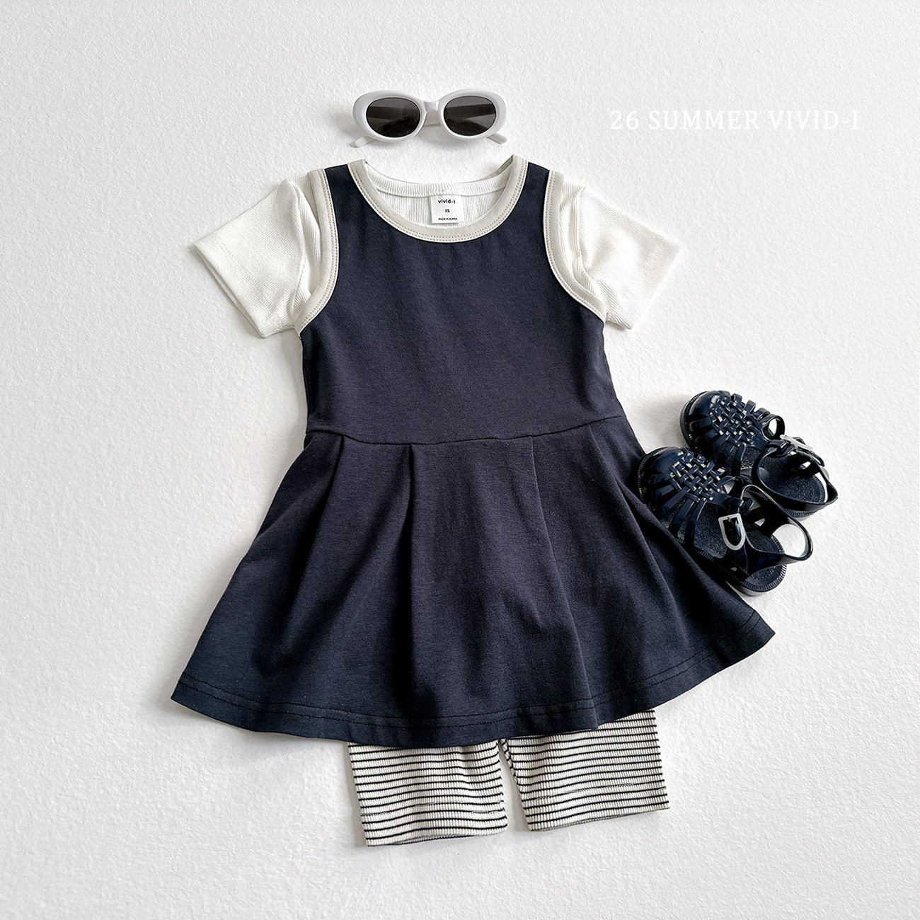 【PREORDER受付終了、ご希望はお問い合わせください。】89.Tennis Sleeveless Dress