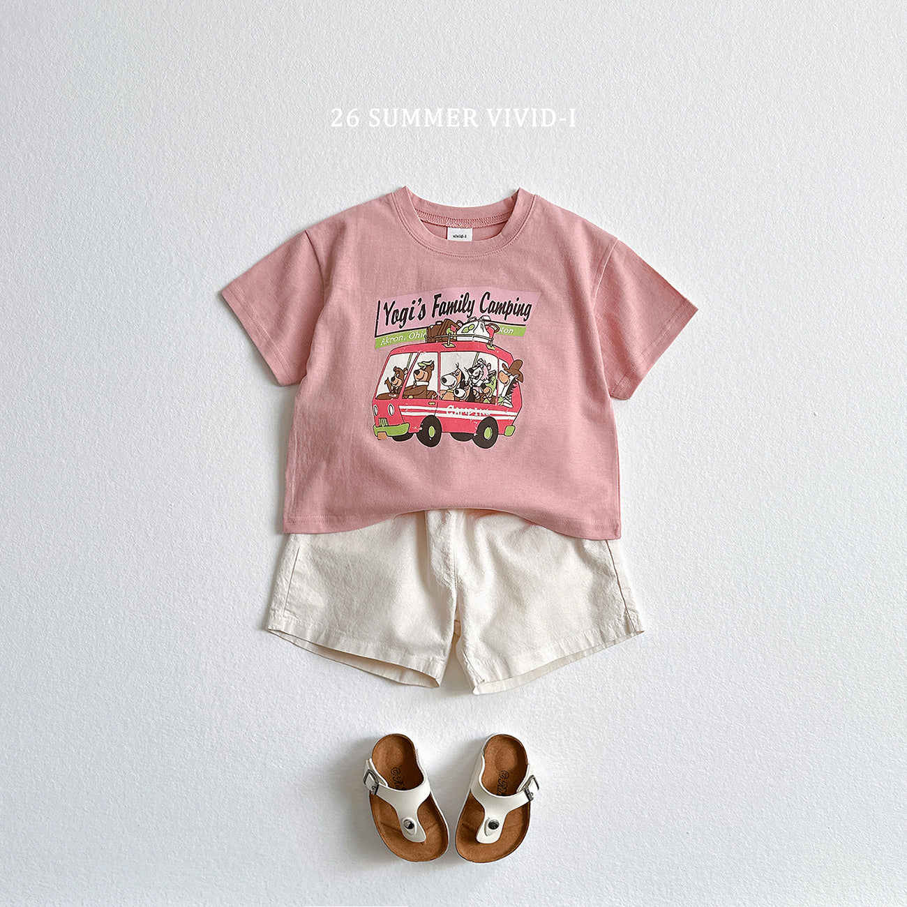 【PREORDER受付終了、ご希望はお問い合わせください。】50.Vintage Camping ShortSleeve Tee