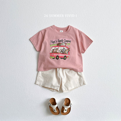 【PREORDER受付終了、ご希望はお問い合わせください。】50.Vintage Camping ShortSleeve Tee