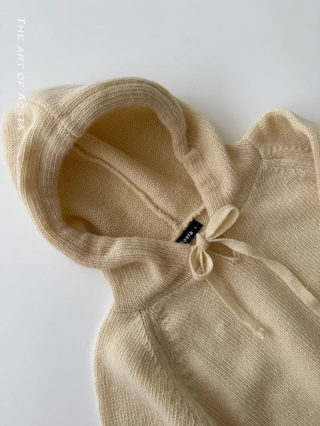 【秋のPRE-ODER 5%OFF】10.Knit Cookie Hoodie