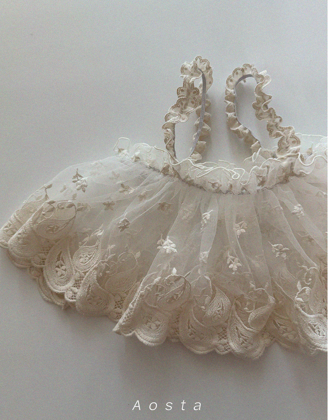 【PREORDER受付終了、ご希望はお問い合わせください。】27.Lace Strap Bustier