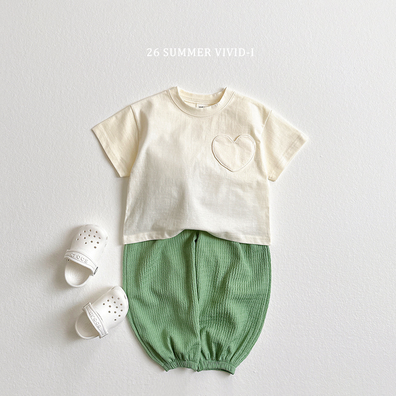 【PREORDER受付終了、ご希望はお問い合わせください。】79.Heart Pocket ShortSleeve Tee