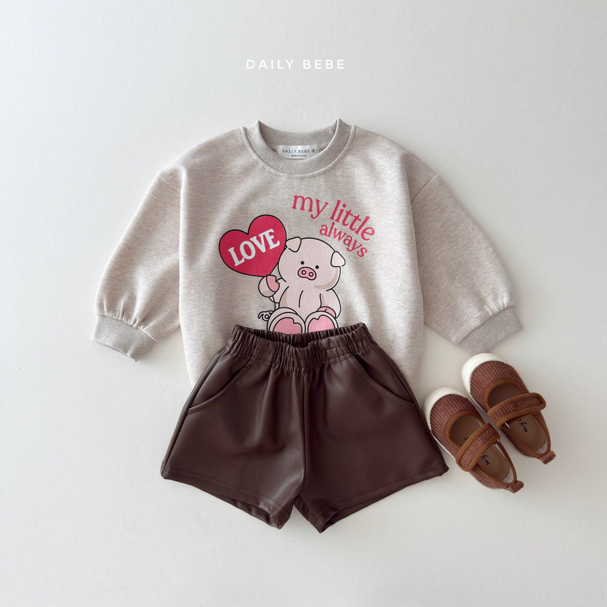 【秋のPRE-ODER 5%OFF】23.My Little Sweatshirt