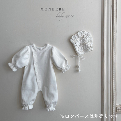 ｟送料無料｠【即納】Handmade knit bonnet