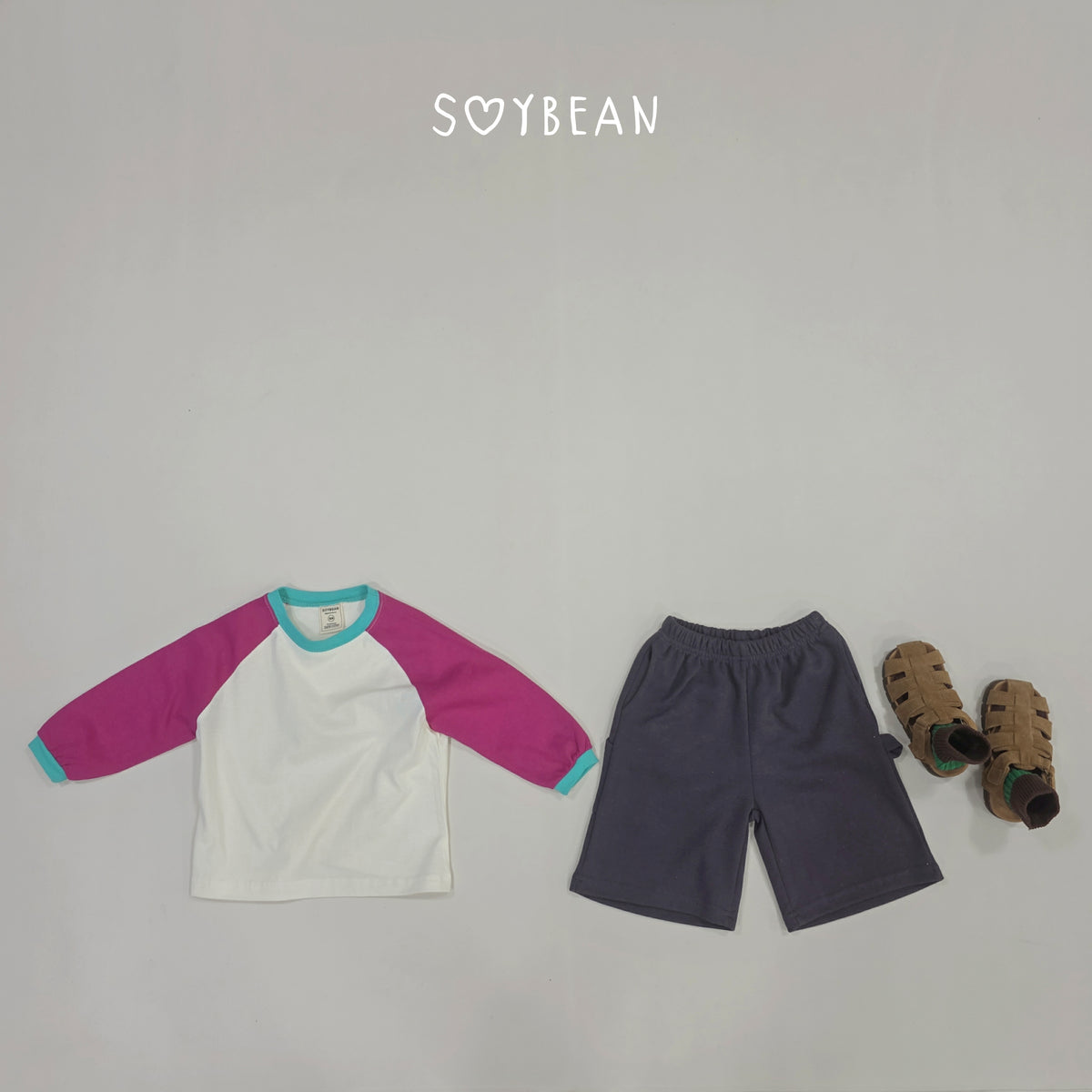 【秋のPRE-ODER 5%OFF】06.Color Raglan Tee (7 Colors)