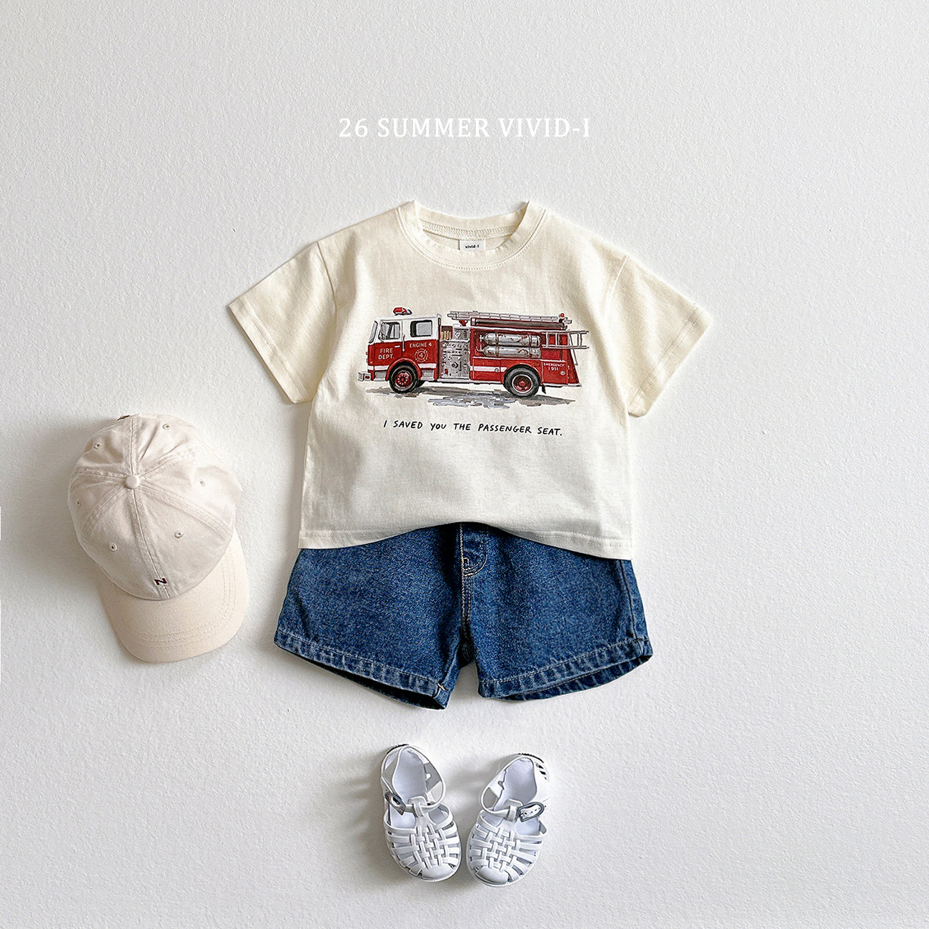 【PREORDER受付終了、ご希望はお問い合わせください。】44.Vintage Collar ShortSleeve Tee
