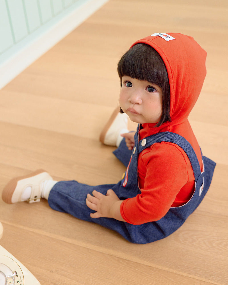 【PRE-ODER〆8.9(sun)】46.Vroom Vroom Denim Overalls | oottbebe
