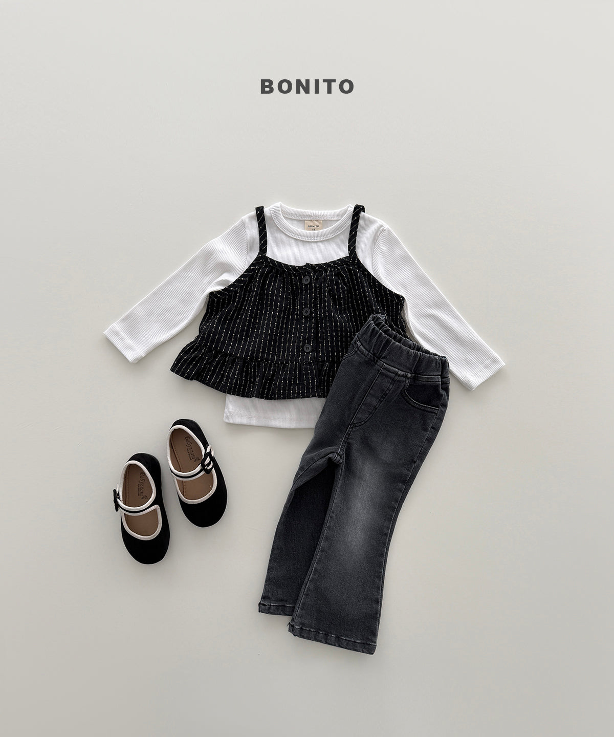 02.Color Ribbed T-Shirt