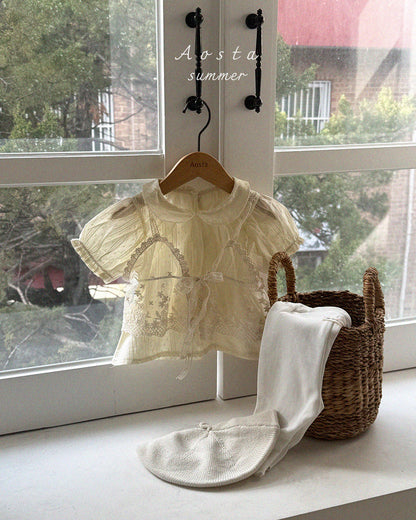 【PREORDER受付終了、ご希望はお問い合わせください。】61.Collar Blouse