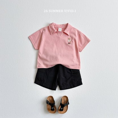 【PREORDER受付終了、ご希望はお問い合わせください。】95.Collar Bear Embroidery Set