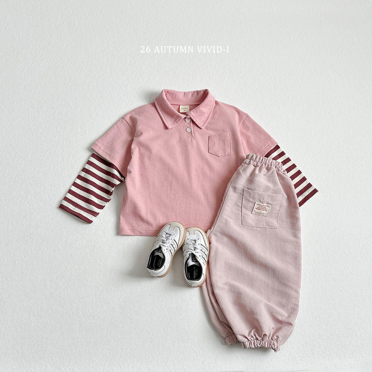 【秋のPRE-ODER 5%OFF】08.Side Stripe Label Windbreaker Jogger Pants