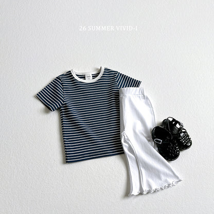 【PREORDER受付終了、ご希望はお問い合わせください。】26.Stretch Flare 7分丈 Pants
