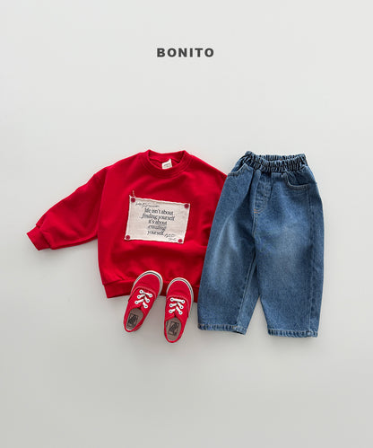 33.Remember Button Sweatshirt
