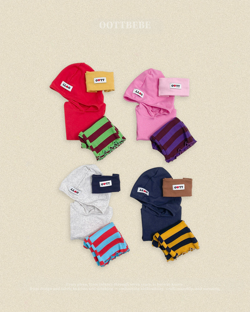 【PRE-ODER〆8.9(sun)】19.Retro Hooded Fitted T-Shirt | oottbebe
