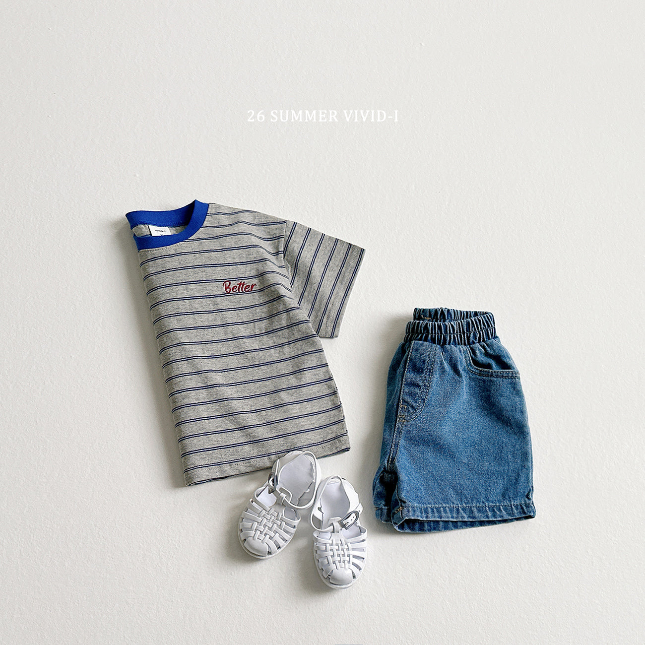 【PREORDER受付終了、ご希望はお問い合わせください。】10.Basic Denim Shorts