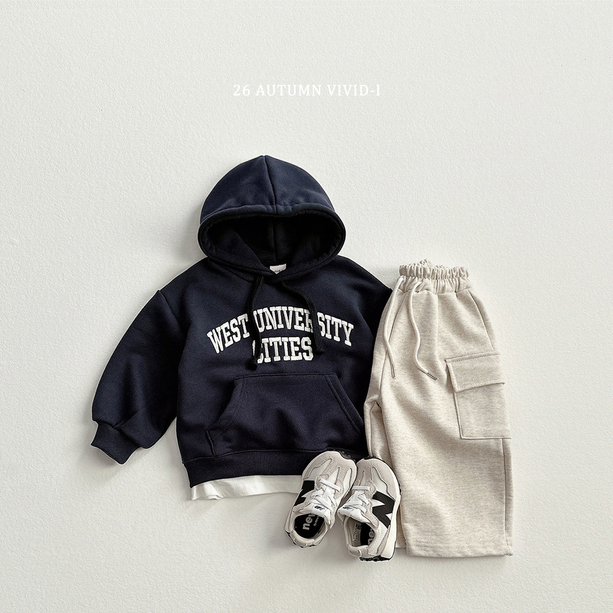 【秋のPRE-ODER 5%OFF】66.West Hooded Sweatshirt