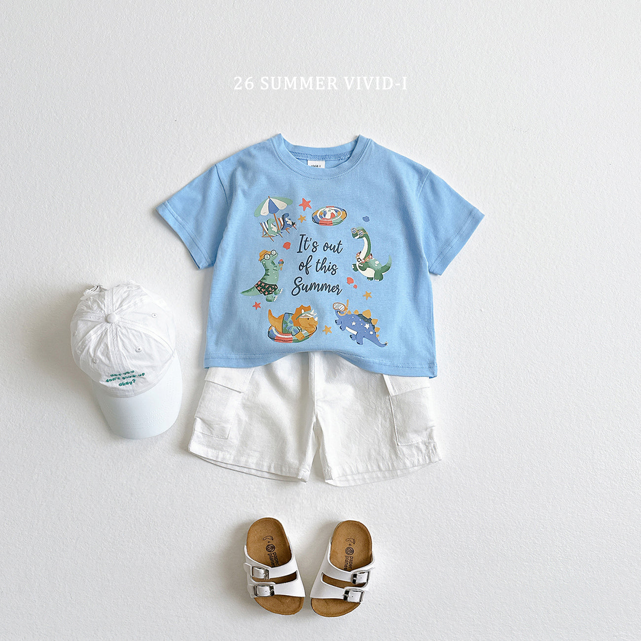 【PREORDER受付終了、ご希望はお問い合わせください。】47.Vacance Dino ShortSleeve Tee