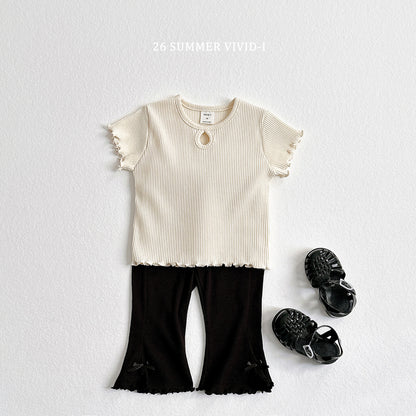 【PREORDER受付終了、ご希望はお問い合わせください。】81.Flare Hole ShortSleeve Tee