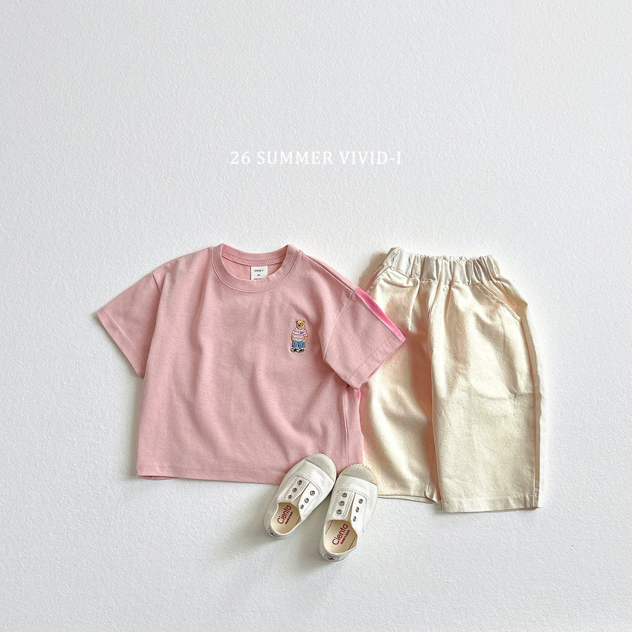 【PREORDER受付終了、ご希望はお問い合わせください。】8.[Set] 7分丈 Basic Cotton Pants