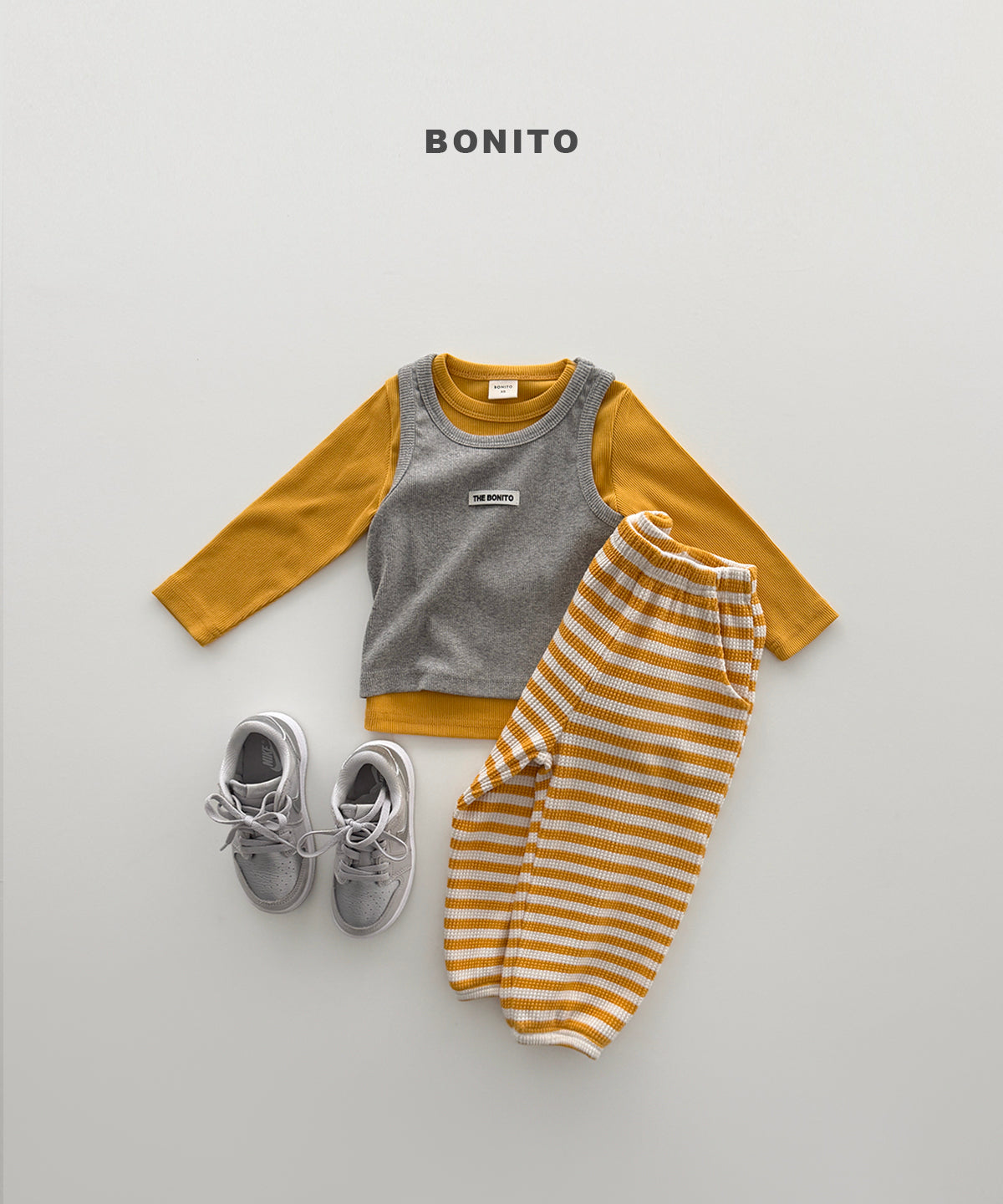 02.Color Ribbed T-Shirt