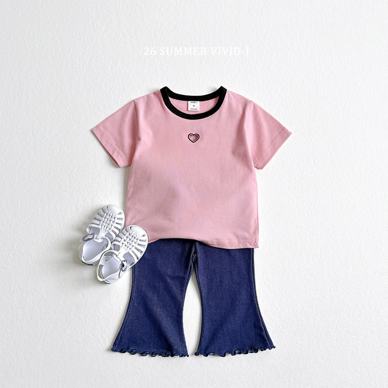 【PREORDER受付終了、ご希望はお問い合わせください。】29.Summer Indigo Bell 7分丈 Pants
