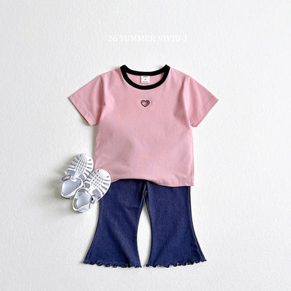【PREORDER受付終了、ご希望はお問い合わせください。】29.Summer Indigo Bell 7分丈 Pants