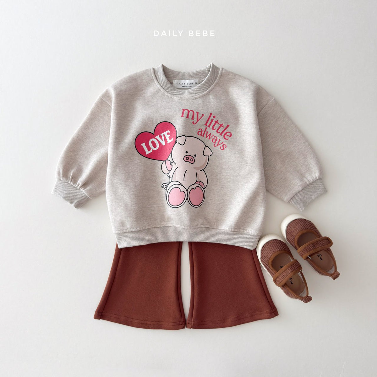 【秋のPRE-ODER 5%OFF】23.My Little Sweatshirt