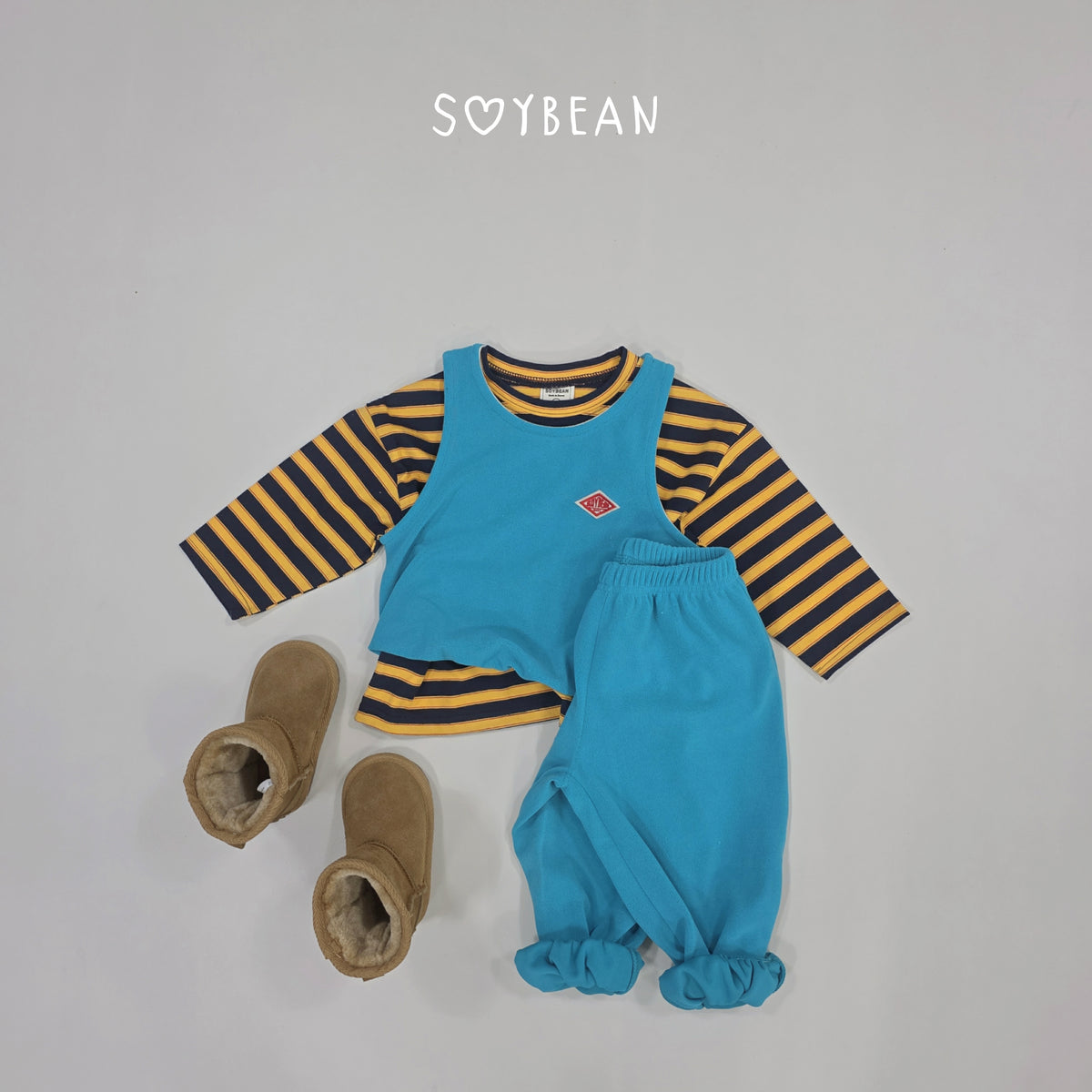【秋のPRE-ODER 5%OFF】09.Oversized Boxy Stripe Tee (7 Sizes)