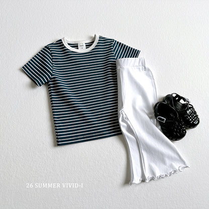 【PREORDER受付終了、ご希望はお問い合わせください。】26.Stretch Flare 7分丈 Pants