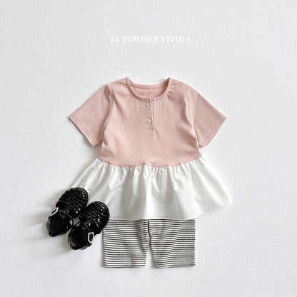 【PREORDER受付終了、ご希望はお問い合わせください。】88.Mini Rib Dress Tee