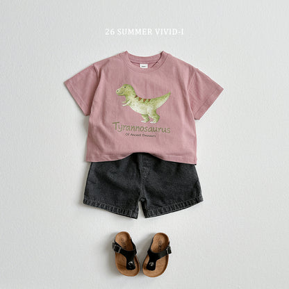 【PREORDER受付終了、ご希望はお問い合わせください。】48.Dino ShortSleeve Tee